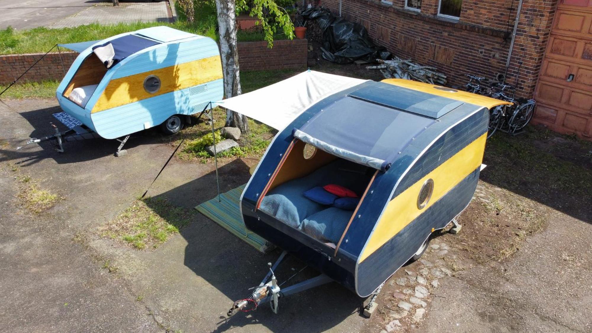 Cabrio-Wohnwagen Hotel Brandenburg  Luaran gambar